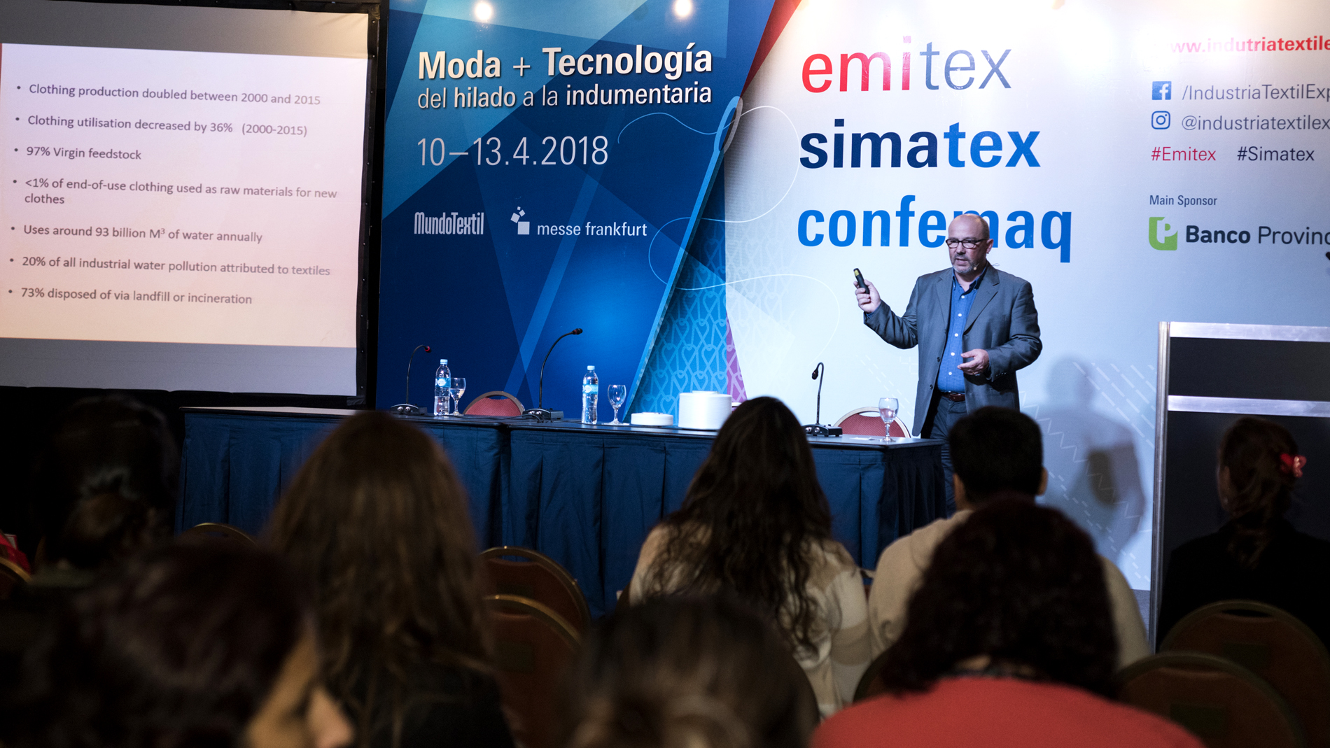 Emitex, Simatex y Confemaq: Actividades Académicas
